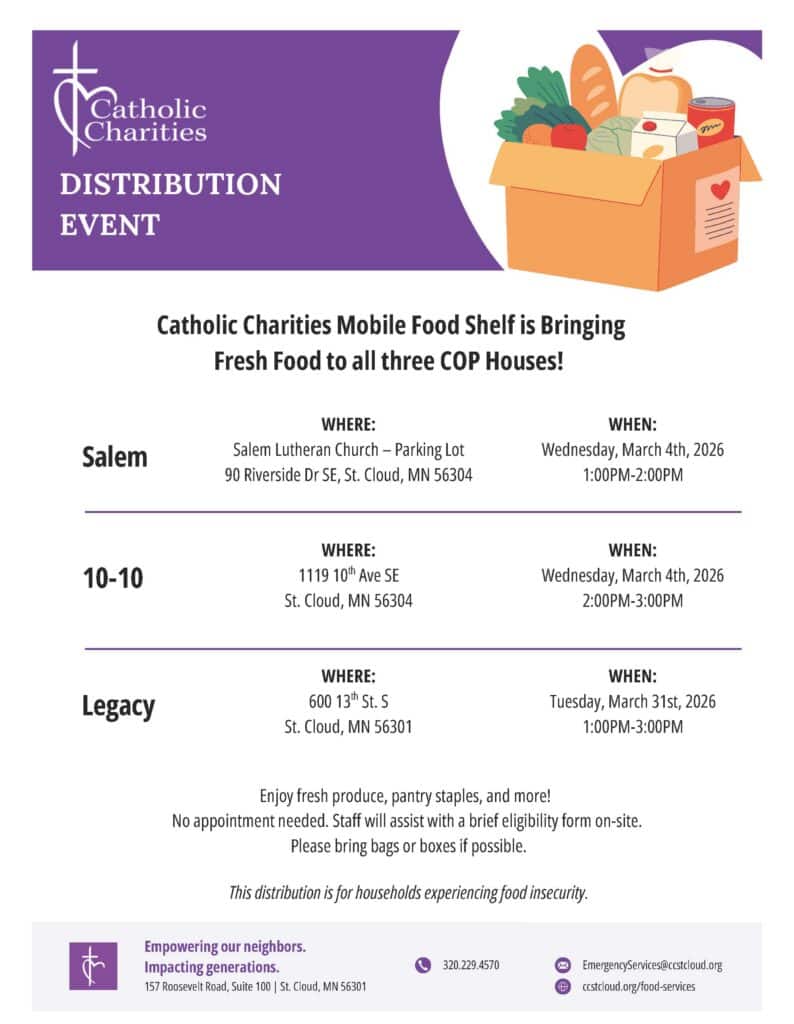 Distribution Event Flyer