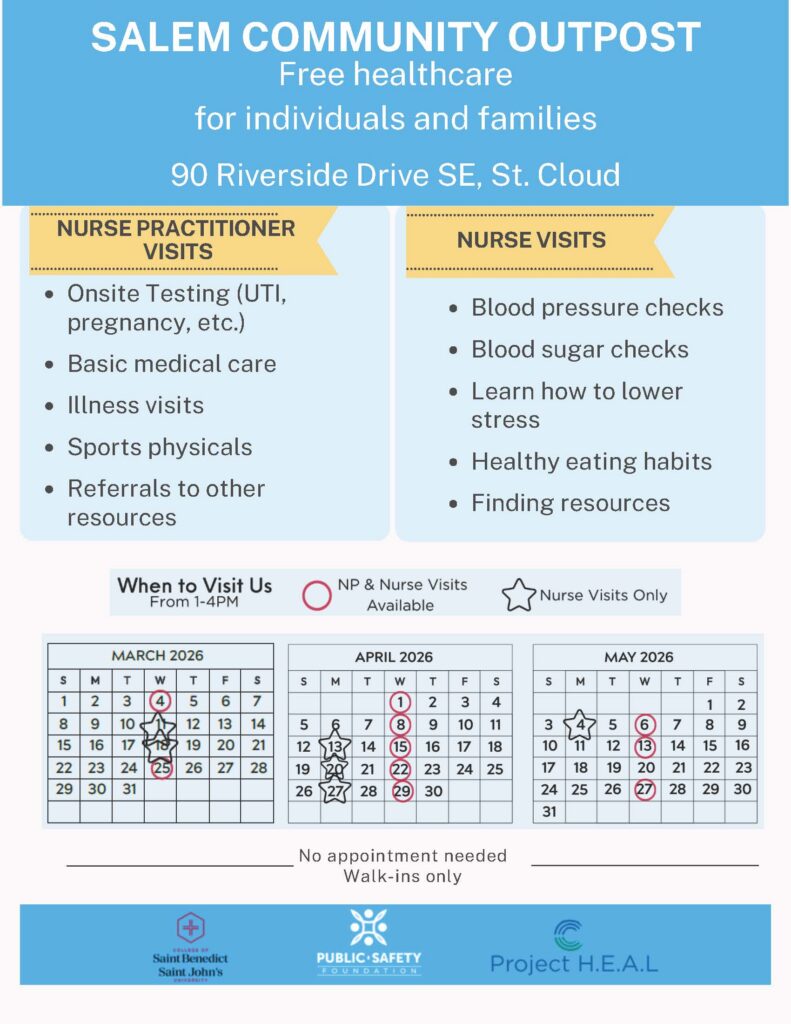 Salem Community Outpost March May